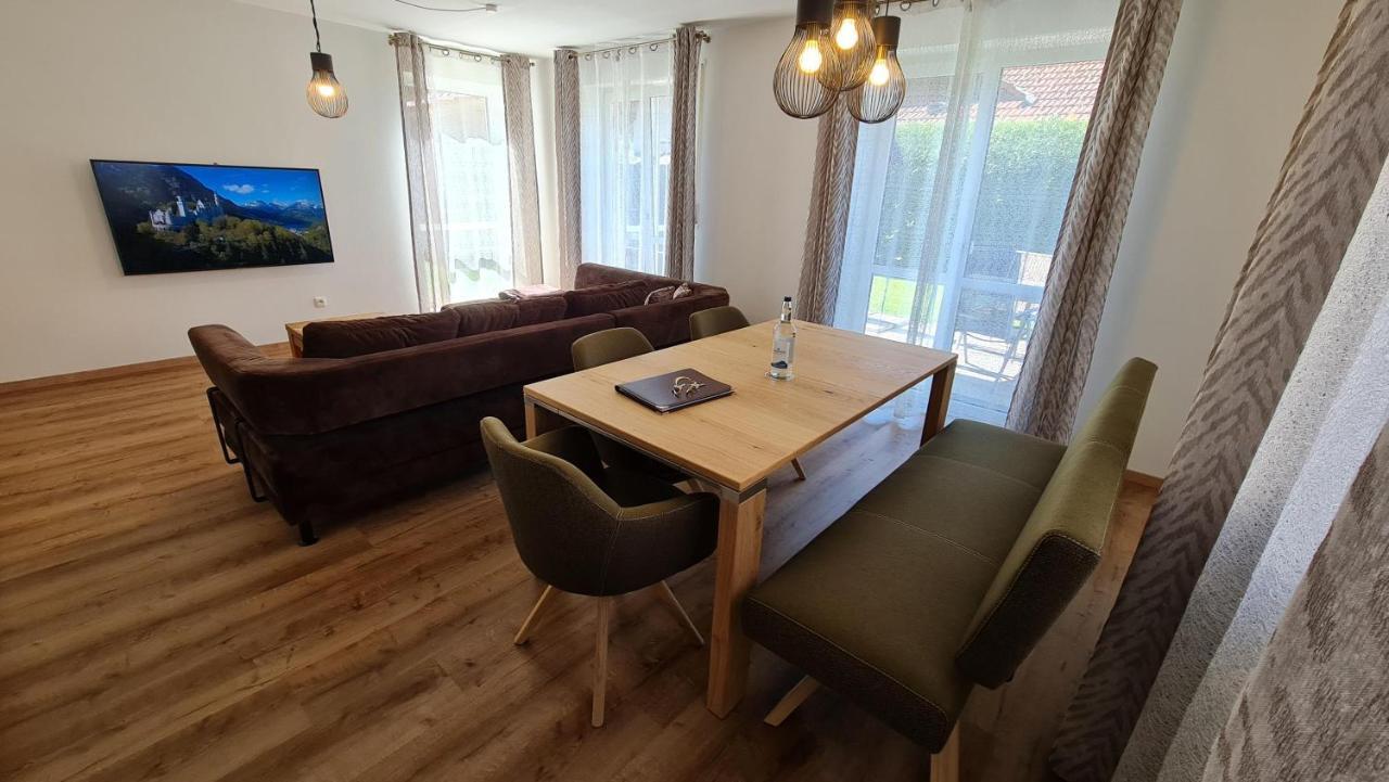 Alpina Sonnen-Appartements Fuessen Incl Xl-Sonnen-Terrasse & Koenigscard Kültér fotó